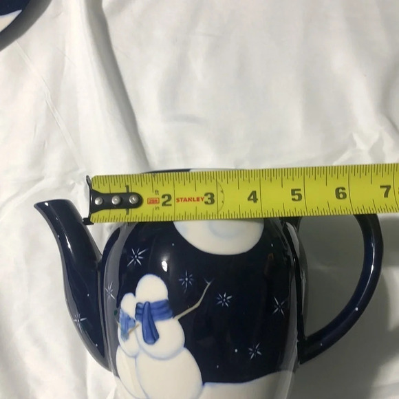 Ceramic Tea Set “Snow Much In Love” (6 Pieces) - Picture 12 of 16